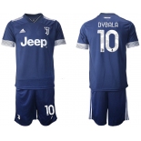 Men 2020-2021 club Juventus away 10 blue Soccer Jerseys