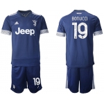 Men 2020-2021 club Juventus away 19 blue Soccer Jerseys