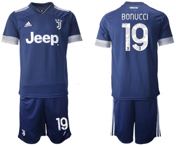 Men 2020-2021 club Juventus away 19 blue Soccer Jerseys