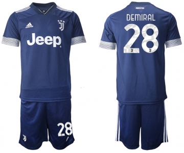 Men 2020-2021 club Juventus away 28 blue Soccer Jerseys