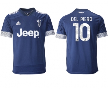 Men 2020-2021 club Juventus away aaa version 10 blue Soccer Jerseys1