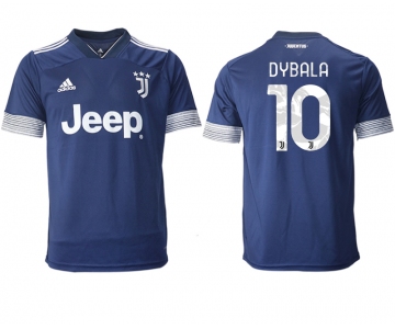 Men 2020-2021 club Juventus away aaa version 10 blue Soccer Jerseys