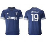 Men 2020-2021 club Juventus away aaa version 19 blue Soccer Jerseys