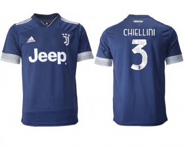 Men 2020-2021 club Juventus away aaa version 3 blue Soccer Jerseys