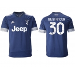 Men 2020-2021 club Juventus away aaa version 30 blue Soccer Jerseys