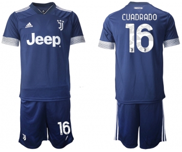 Men 2020-2021 club Juventus away16 blue Soccer Jerseys