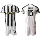 Men 2020-2021 club Juventus home 13 white black Soccer Jerseys