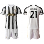 Men 2020-2021 club Juventus home 21 white black Soccer Jerseys