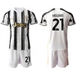 Men 2020-2021 club Juventus home 21 white black Soccer Jerseys