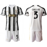 Men 2020-2021 club Juventus home 3 white black Soccer Jerseys