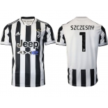 Men 2021-2022 Club Juventus home aaa version white 1 Adidas Soccer Jersey