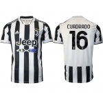 Men 2021-2022 Club Juventus home aaa version white 16 Adidas Soccer Jersey