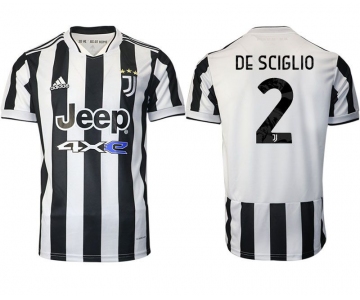 Men 2021-2022 Club Juventus home aaa version white 2 Adidas Soccer Jersey