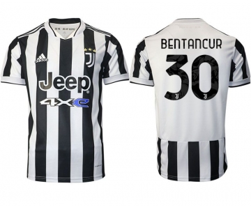 Men 2021-2022 Club Juventus home aaa version white 30 Adidas Soccer Jersey