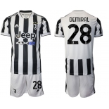 Men 2021-2022 Club Juventus home white 28 Adidas Soccer Jerseys