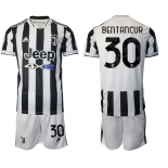 Men 2021-2022 Club Juventus home white 30 Adidas Soccer Jerseys