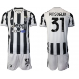 Men 2021-2022 Club Juventus home white 31 Adidas Soccer Jerseys