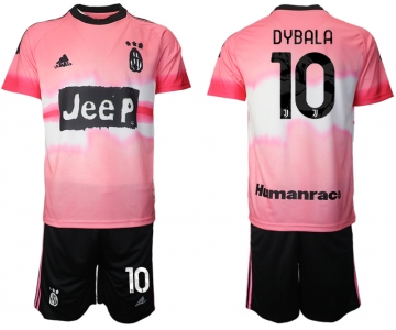 Men 2021 Juventus adidas Human Race 10 soccer jerseys