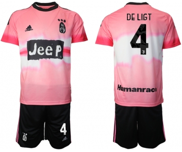 Men 2021 Juventus adidas Human Race 4 soccer jerseys