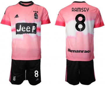 Men 2021 Juventus adidas Human Race 8 soccer jerseys