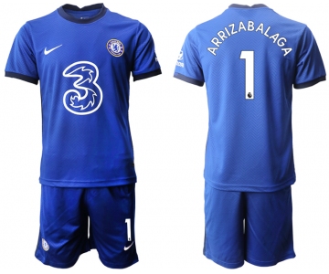 Men 2020-2021 club Chelsea home 1 blue Soccer Jerseys