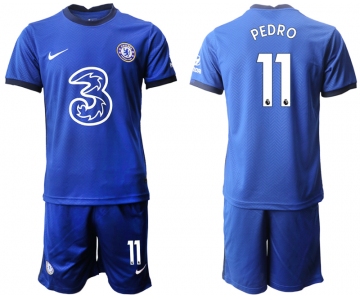 Men 2020-2021 club Chelsea home 11 blue Soccer Jerseys1