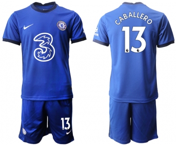 Men 2020-2021 club Chelsea home 13 blue Soccer Jerseys