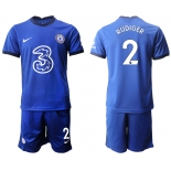 Men 2020-2021 club Chelsea home 2 blue Soccer Jerseys