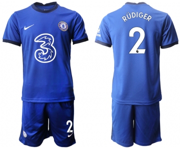 Men 2020-2021 club Chelsea home 2 blue Soccer Jerseys