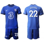 Men 2020-2021 club Chelsea home 22 blue Soccer Jerseys1