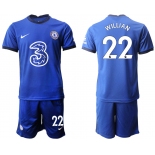 Men 2020-2021 club Chelsea home 22 blue Soccer Jerseys1