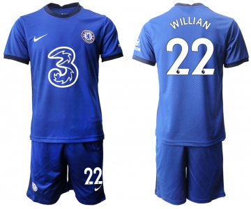 Men 2020-2021 club Chelsea home 22 blue Soccer Jerseys1