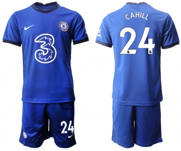 Men 2020-2021 club Chelsea home 24 blue Soccer Jerseys