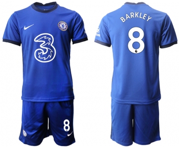 Men 2020-2021 club Chelsea home 8 blue Soccer Jerseys