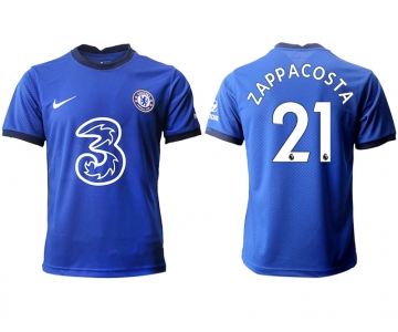 Men 2020-2021 club Chelsea home aaa version 21 blue Soccer Jerseys