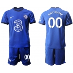 Men 2020-2021 club Chelsea home customized blue Soccer Jerseys