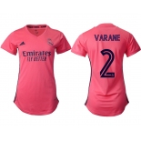 2021 Real Madrid away aaa version women 2 soccer jerseys