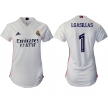 Women 2020-2021 Real Madrid home aaa version 1 white Soccer Jerseys1