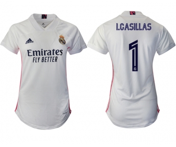 Women 2020-2021 Real Madrid home aaa version 1 white Soccer Jerseys1