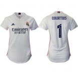 Women 2020-2021 Real Madrid home aaa version 1 white Soccer Jerseys