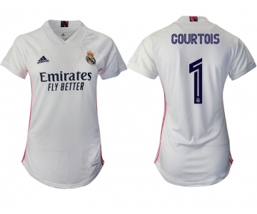 Women 2020-2021 Real Madrid home aaa version 1 white Soccer Jerseys