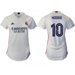 Women 2020-2021 Real Madrid home aaa version 10 white Soccer Jerseys