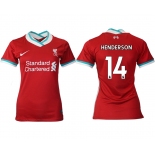 Women 2020-2021 Liverpool home aaa version 14 red Soccer Jerseys