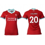 Women 2020-2021 Liverpool home aaa version 20 red Soccer Jerseys