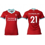 Women 2020-2021 Liverpool home aaa version 21 red Soccer Jerseys