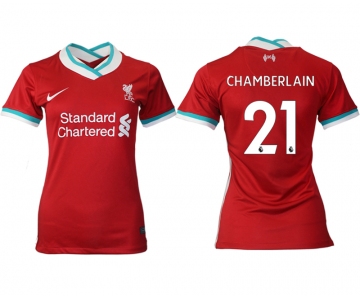 Women 2020-2021 Liverpool home aaa version 21 red Soccer Jerseys