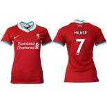 Women 2020-2021 Liverpool home aaa version 7 red Soccer Jerseys