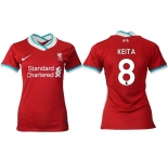 Women 2020-2021 Liverpool home aaa version 8 red Soccer Jerseys