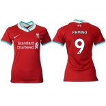 Women 2020-2021 Liverpool home aaa version 9 red Soccer Jerseys