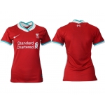 Women 2020-2021 Liverpool home aaa version blank red Soccer Jerseys